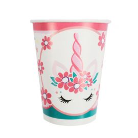 Стаканы бумажные ПатиБум "Единорог Pink&Tiffany", 200мл, 6шт. 4690296058401