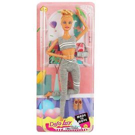 Кукла Defa Lucy "Занятия Йогой" с аксессуарами 8370 8370