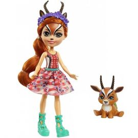 ENCHANTIMALS Дополнительная кукла со зверюшкой Gabriela Gazelle & Racer GTM26 FNH22 FNH22