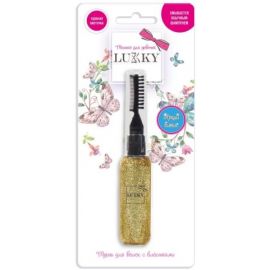 Детская тушь для волос Lukky с золотыми блёстками Т16158