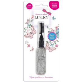 Детская тушь для волос Lukky с серебряными блёстками Т16159