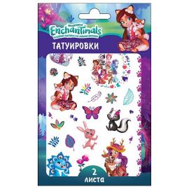 Наклейки - татуировки «Энчантималс», 2 листа 294069 294069