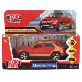 Машина металл MERCEDES-BENZ GLE КАРШЕРИНГ 12 см, двери, багаж, красный 313460 313460