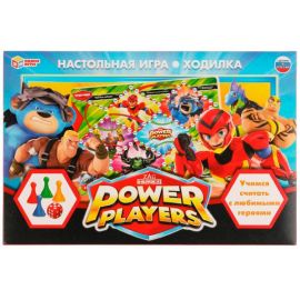 Настольная игра-ходилка "Power Players" 334383 334383
