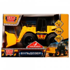Машина пластик свет-звук БУЛЬДОЗЕР 16,5см, подвиж. дет., инерц 334539 334539