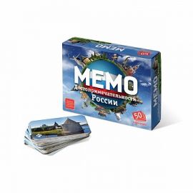 Настольная игра "Мемо: Достопримечательности России" 7202