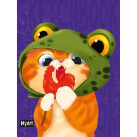 MyArt. MeowBook СКЕТЧБУК. Котик с леденцом 80-7969