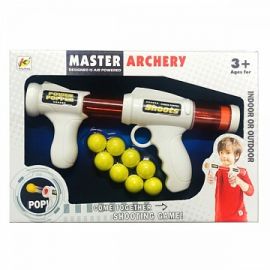 Пистолет с пулями в коробке 933 OBL789408