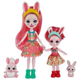 Набор игровой Enchantimals Сестрички с питомцами Бри и Беделия Кроля  HCF84 HCF84
