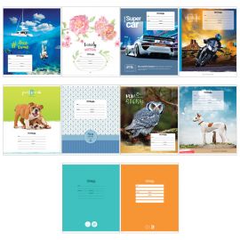 Тетрадь 24л., клетка ArtSpace "Микс. Ассорти" Т24к_17879