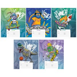 Тетрадь 24л., клетка ArtSpace "Рисунки. Graffiti", эконом Т24кС_43278