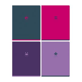 Тетрадь 48л., А5, клетка BG "Monocolor. Element", soft-touch ламинация, с форзацем, 70г/м2 Т5ск48_лс 11042