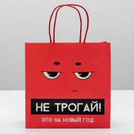 Пакет подарочный «Это на новый год», 22 × 22 × 11 см   4865437 4865437
