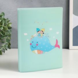 Фотоальбом на 52 фото 18х13 см "Кит с детьми и зайкой" 20,2х15,3х2,1 см   6997397 6997397