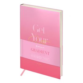 Ежедневник недатированный А5, 136л., кожзам, Greenwich Line "Gradient. Get things done", тон. блок ENA5_44945