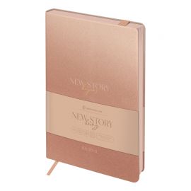 Ежедневник недатированный, А5, 136л., кожзам, Greenwich Line "New Story. Bronze", тон. блок ENA5_44969