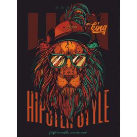 Картина по номерам на картоне ТРИ СОВЫ "Стильный постер", 30*40, с акриловыми красками и кистями КК_44078