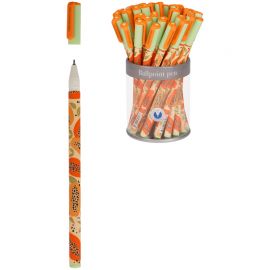 Ручка шариковая Greenwich Line "Terrakotto art" синяя, 0,7мм, игольчатый стержень, софт-тач GL_25095