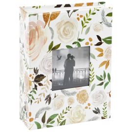 Фотоальбом 100 фото 10*15см, ArtSpace "White flowers" PA_22301