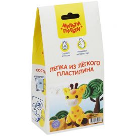 Набор для лепки из легкого пластилина Мульти-Пульти "Жираф" НЛП_41904