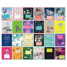 Тетрадь 18л., клетка BG "Super Mix-24", эконом Т5ск18 11712