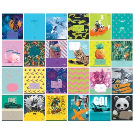 Тетрадь 18л., клетка BG "Super Mix-24" Т5ск18 11715