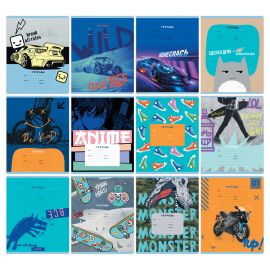 Тетрадь 18л., линия BG "Mix-12. Мальчики" Т5ск18 11727