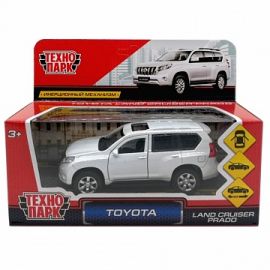 Металлическая модель "Toyota Prado" (белая) 278445