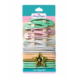 Набор заколок и резинок "Звездочка" 455570 455570