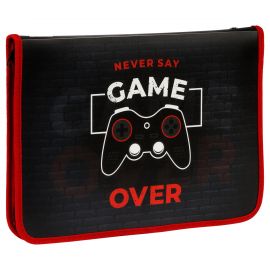 Папка для труда 1 отделение, А4, ArtSpace "Gamer", 325*230*25мм, пластик, молния вокруг, откид. планка ПТР-5_48957