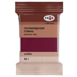 Полимерная глина Гамма "Хобби", бордовый, 56г 1411