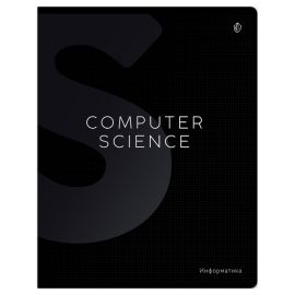 Тетрадь предметная 48л. Greenwich Line "Сolor black" - Информатика, "софт-тач" ламинация, выборочный УФ-лак, 70г/м2 EX48-49383