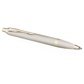Ручка шариковая Parker "IM Professionals Monochrome Champagne" синяя, 1,0мм, подарочная упаковка 2172956