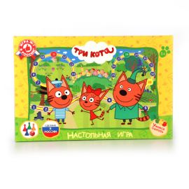 Настольная игра-ходилка "Три кота" 227249