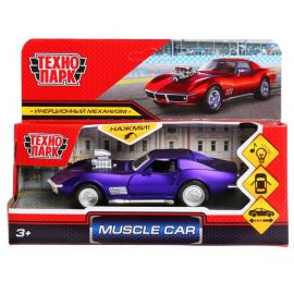 Машина металл свет-звук "muscle car" 12см, откр.двери, инерц., ассорти 298371 298371