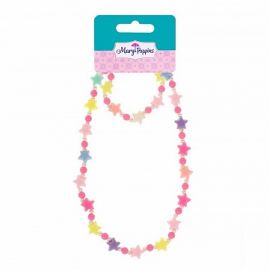 Набор "Звездочки" бусы и браслет 455218 455218