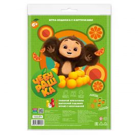 Игра-ходилка настольная ГЕОДОМ "Чебурашка", с карточками 4660136225607