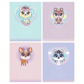 Тетрадь 18л., клетка BG "Beautiful", эконом Т5ск18 12045