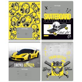 Тетрадь 18л., клетка BG "Trend setter", выб. лак Т5ск18_вл 11718