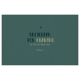 Альбом для рисования 40л., А4, на склейке Greenwich Line "Brave idea", 120г/м2 PS40ck-50690