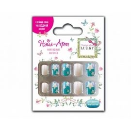 Lukky Нэйл-Арт набор №12 Winter Star (10 наклад.ногтей) Т19433 Т19433