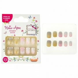 Lukky Нэйл-Арт набор №14 Frosty (10 накладных ногтей) Т20813 Т20813