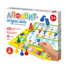 Игра настольная ходилка "Алфавит" 04380 04380
