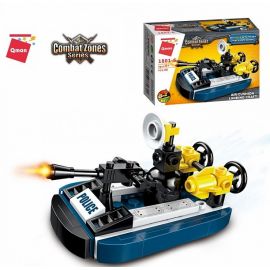 Конструктор Qman Landing Craft 1801-6. (Combat Zones. Серия Air-Cushion) 48 деталей. 1801-6