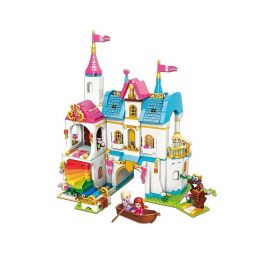 Конструктор 32014 605дет Princess leah Lake Rainbow Castle 32014