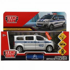 Машина металл свет-звук CITROEN SPACE TOURER ПОЛИЦИЯ 12 см, двер, инер 338539 338539