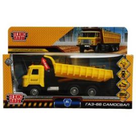 Машина металл свет-звук ГАЗ - 66 САМОСВАЛ 18 см, двер, подв.дет., инер 339295 339295