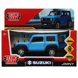 Машина металл SUZUKI JIMNY 11,5 см, двери, багаж, инерц, синий 342358 342358