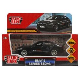 Машина металл BMW 5-ER SEDAN СИТИ МОБИЛ 12 см, двери, багаж, черный 347925 347925
