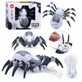 Паук радиоуправляемый, эффект дыма, световые и звуковые эффекты, цвет белый UT0072 UT0072
